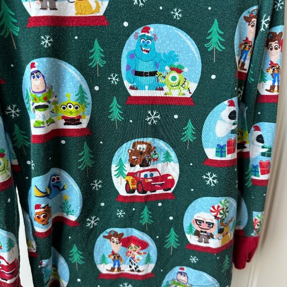 Little Sleepies Disney A Very Pixar Christmas Pajamas Size 2T - Picture 2 of 3
